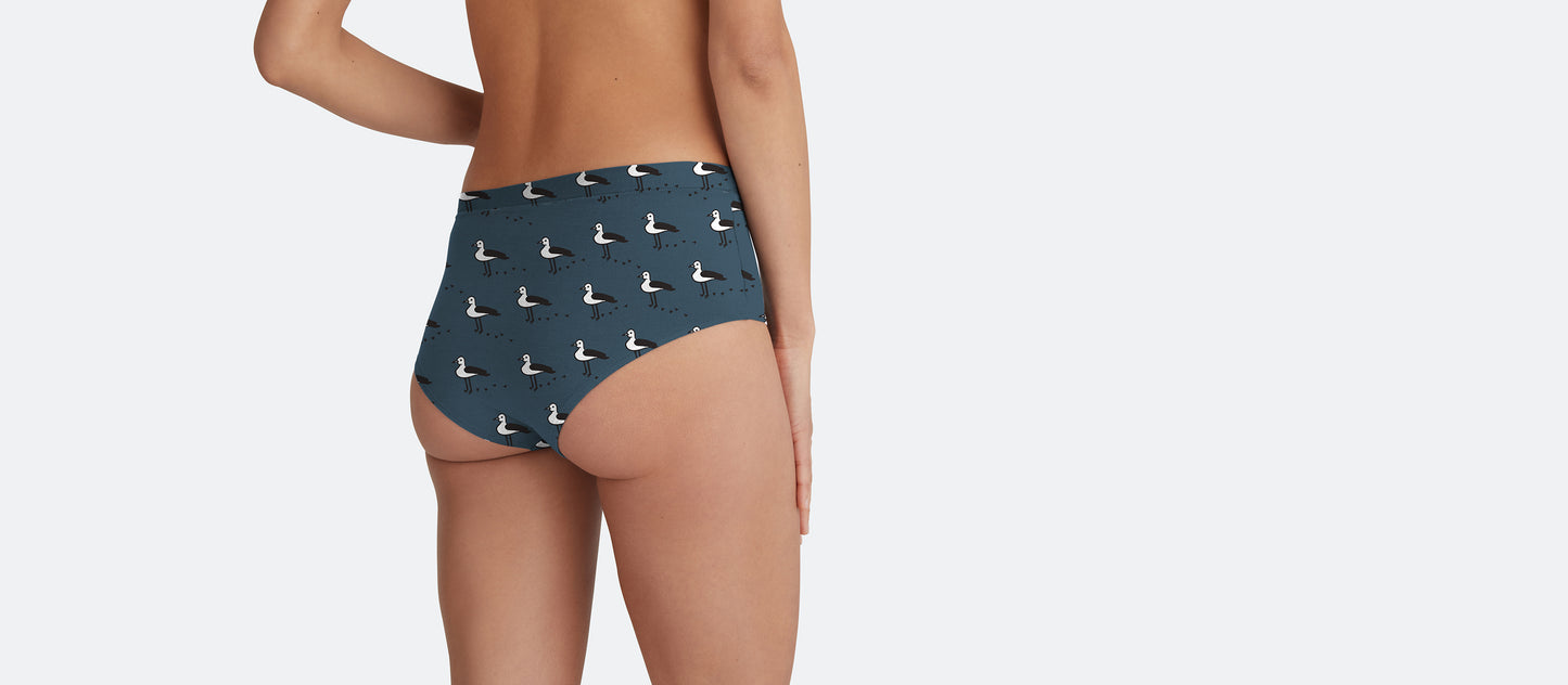 FeelFree High-Waisted Cheeky | Beach Birds