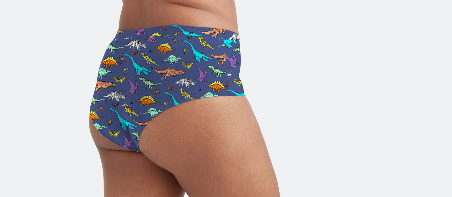 FeelFree High-Waisted Cheeky | Dino-Mite