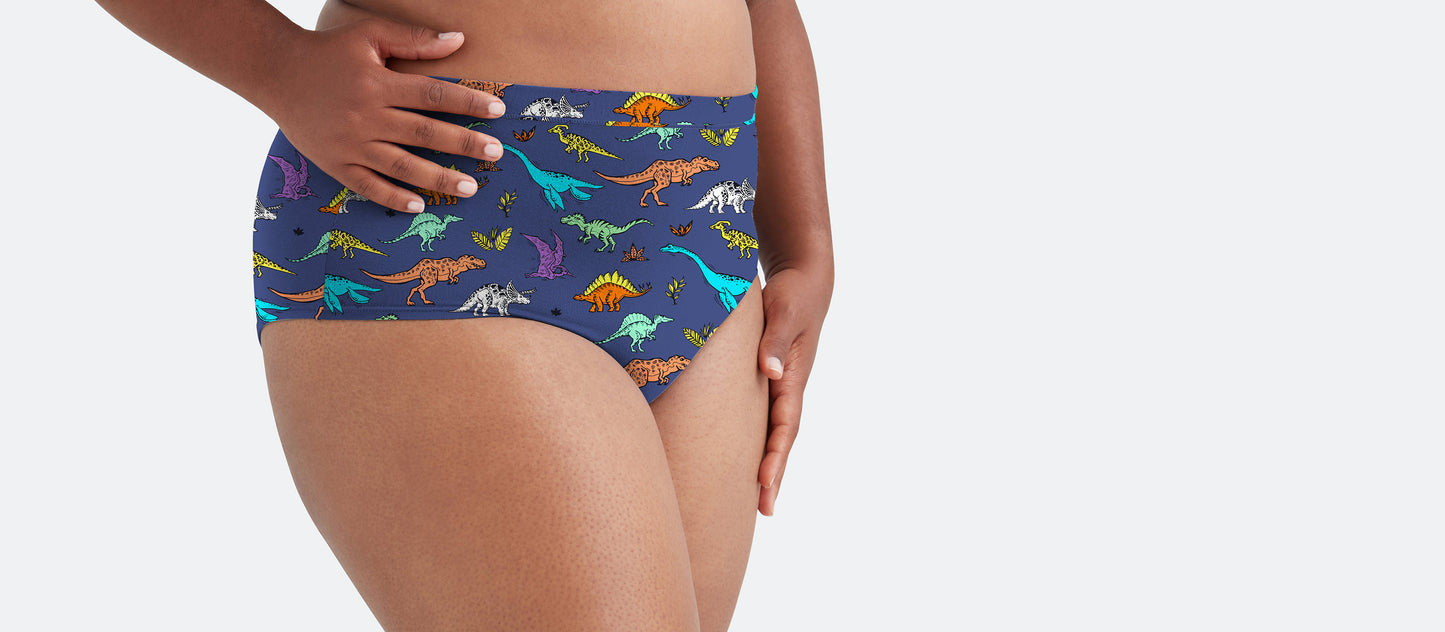 FeelFree High-Waisted Cheeky | Dino-Mite