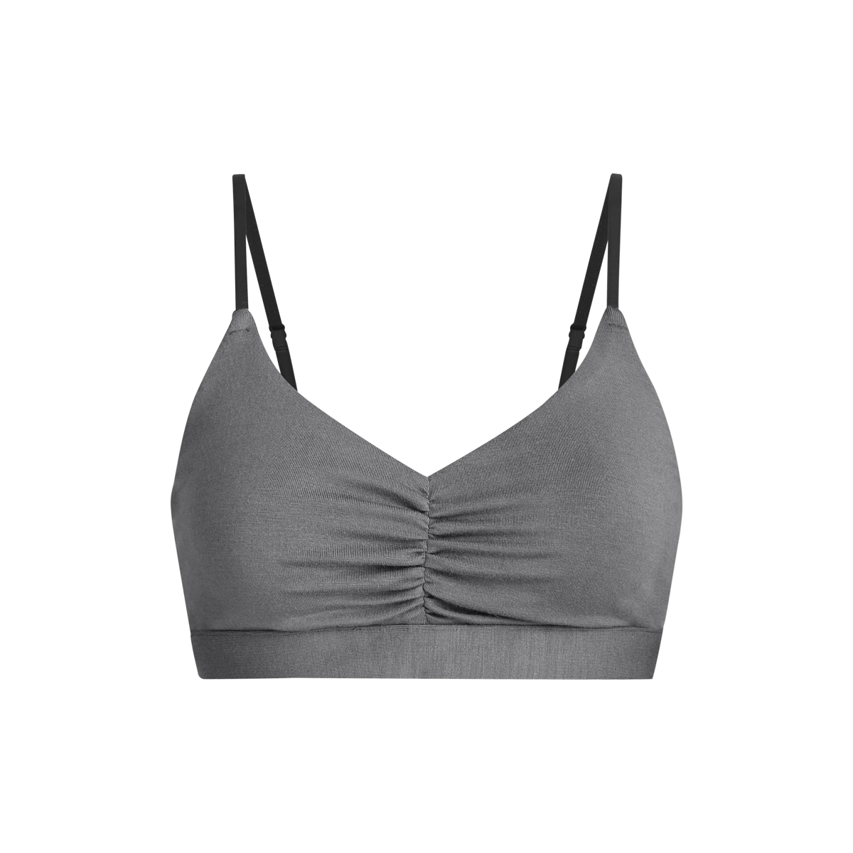 UltraModal™ FeelFree Ruched Bralette | Grey