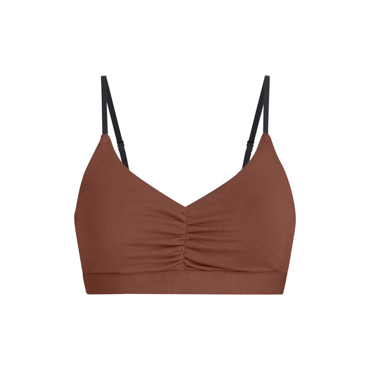 UltraModal™ FeelFree Ruched Bralette | Walnut Shell