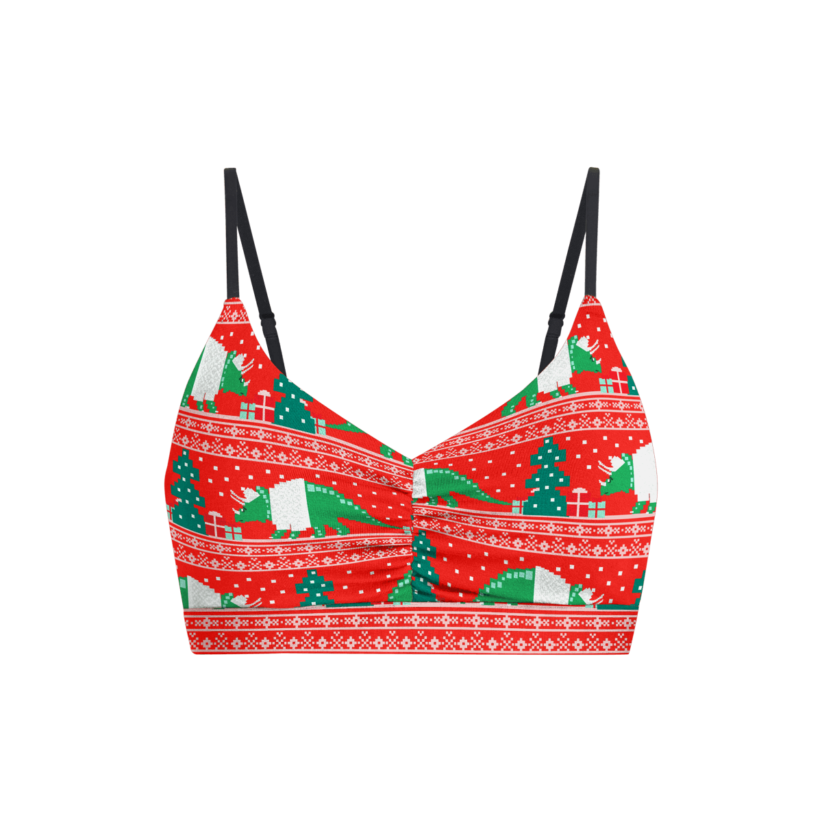 UltraModal™ FeelFree Ruched Bralette | Cozy Dino