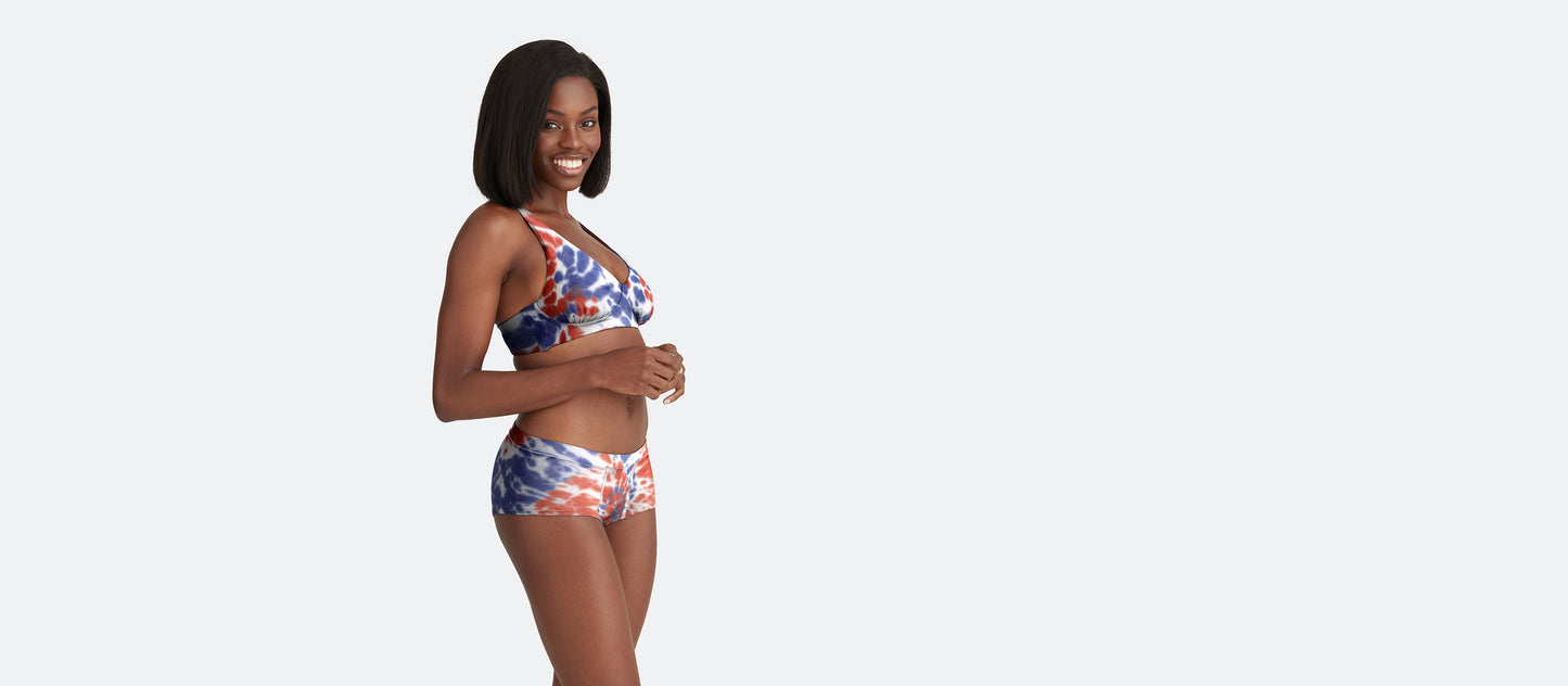 UltraModal™ FeelFree Cheeky Brief | Americana Tie Dye