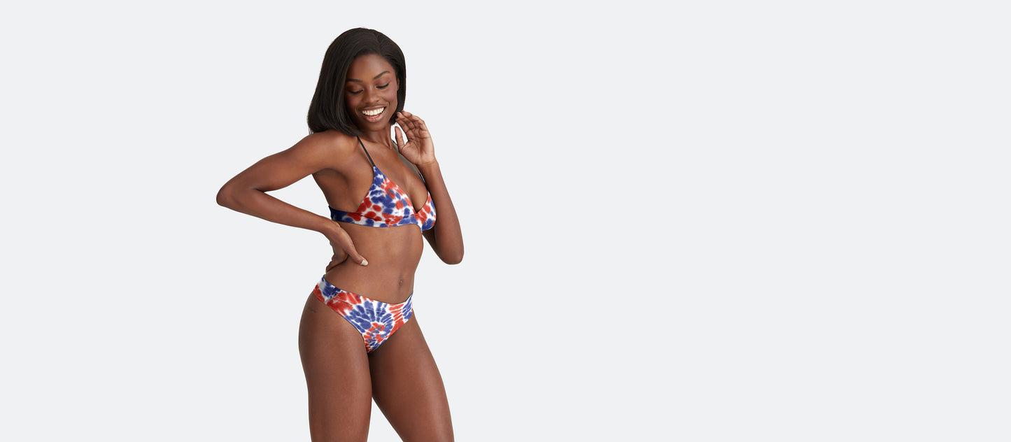 UltraModal™ FeelFree Thong | Americana Tie Dye