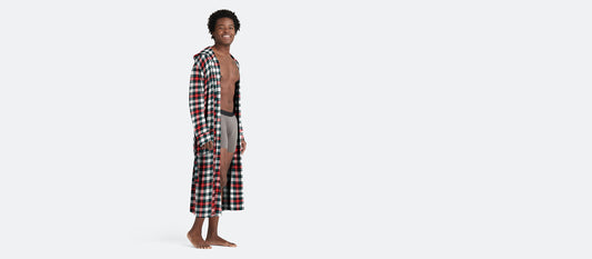 UltraModal™ Hooded Robe - Unisex | Tartan Plaid