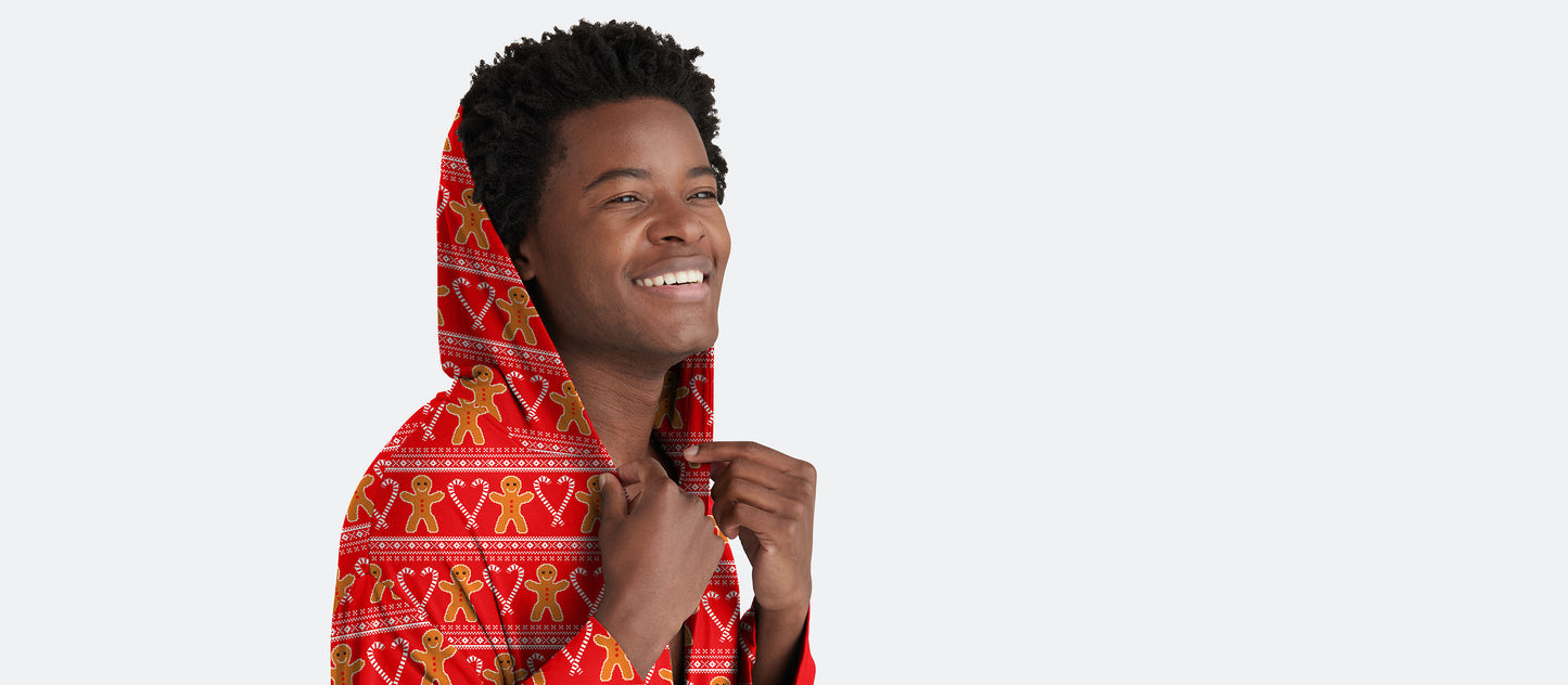 UltraModal™ Hooded Robe - Unisex | Holiday Sweets