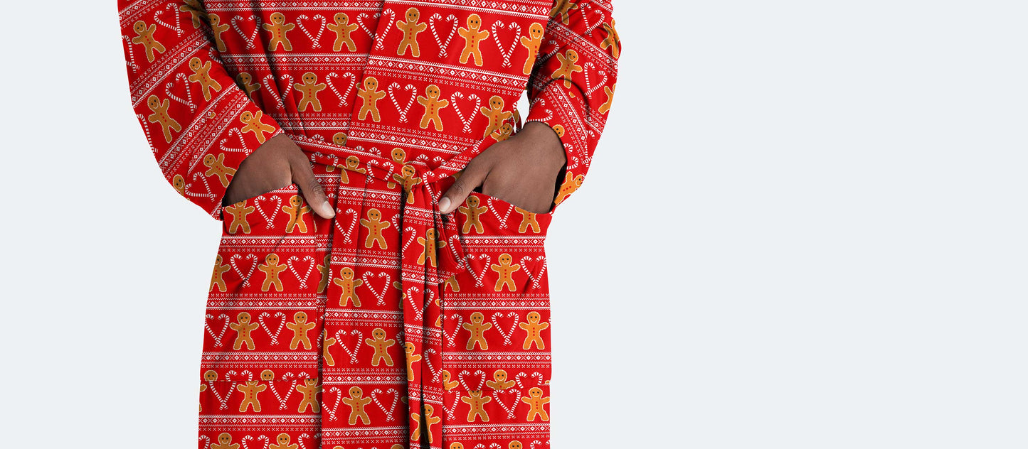 UltraModal™ Hooded Robe - Unisex | Holiday Sweets