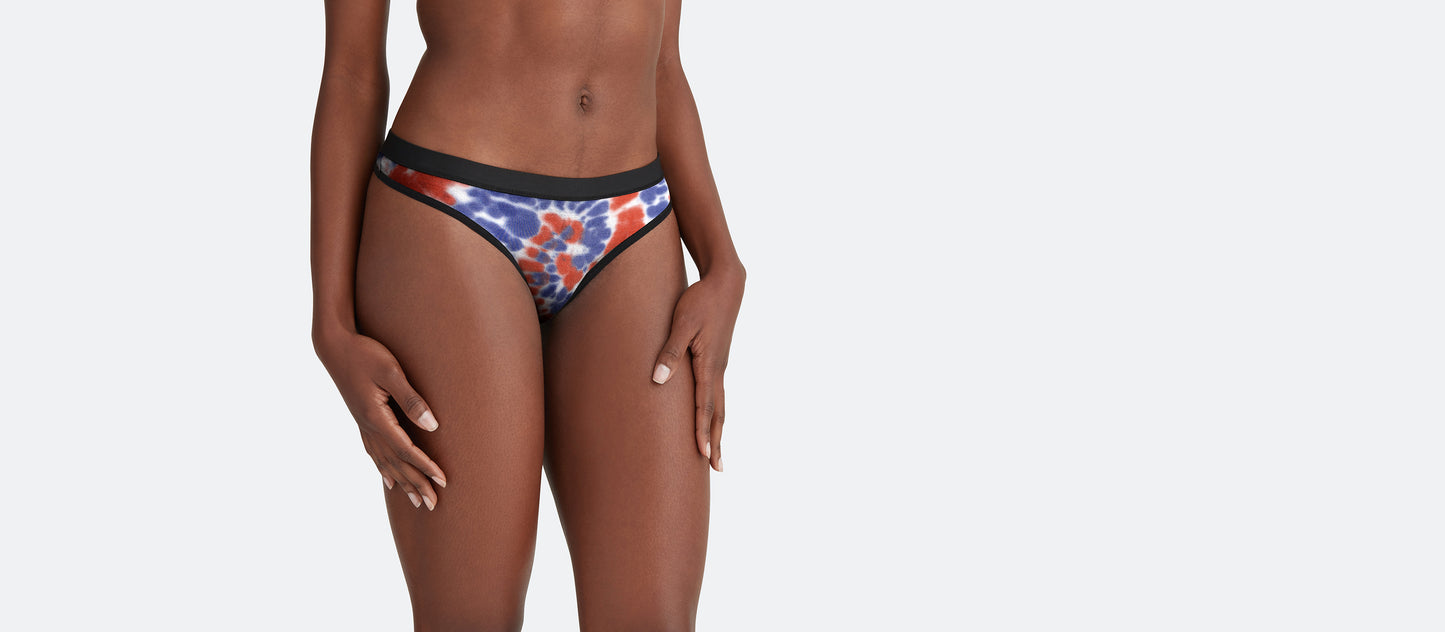 Thong | Americana Tie Dye