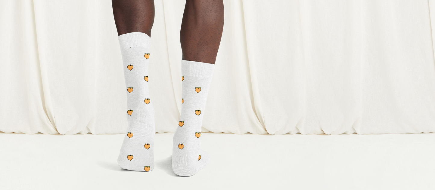 Crew Sock | Peaches