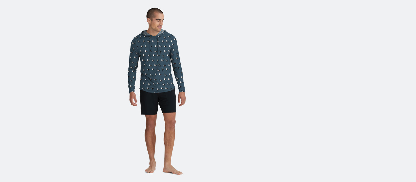 UltraModal™ Pullover Lounge Hoodie - Men's | Beach Birds