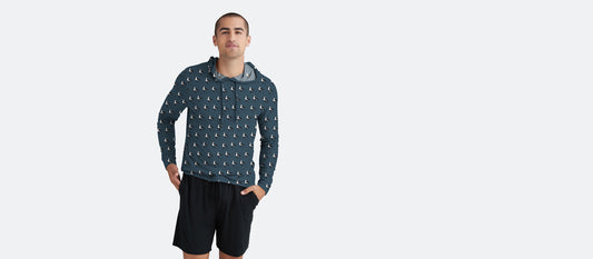 UltraModal™ Pullover Lounge Hoodie - Men's | Beach Birds