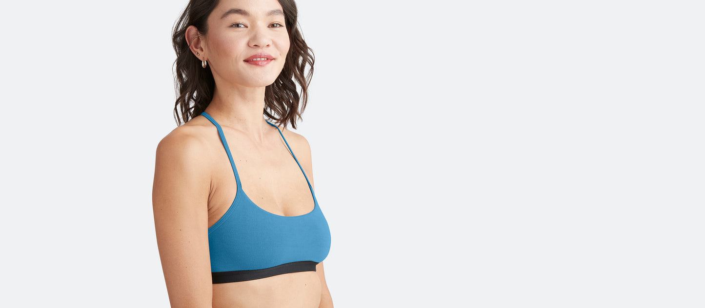 UltraModal™ Core T-Back Bralette | Bilberry