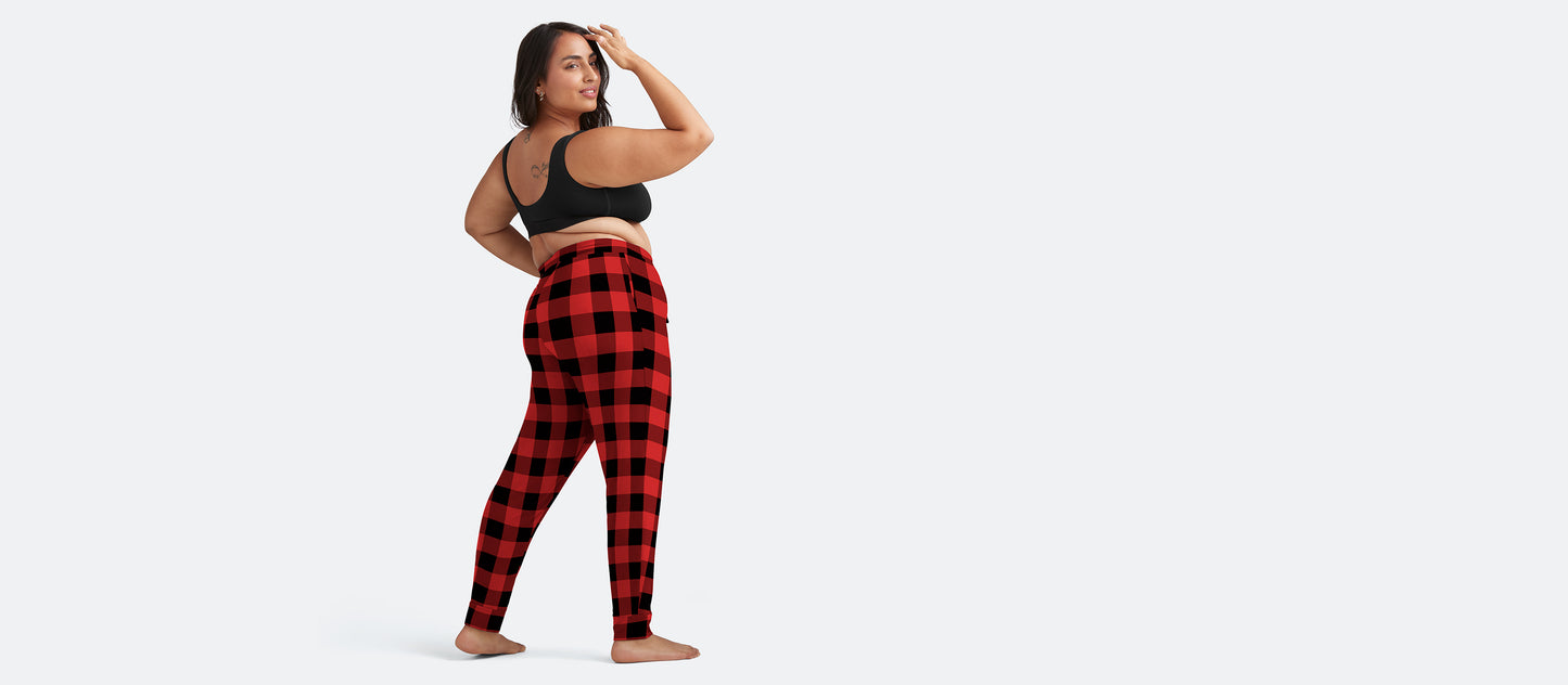 Women's Modal Jogger | Buffalo Check