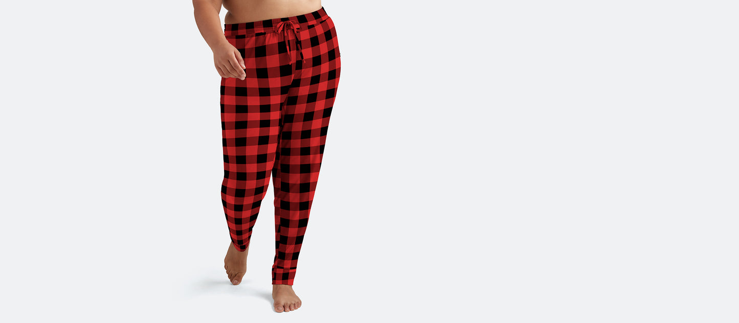 Women's Modal Jogger | Buffalo Check