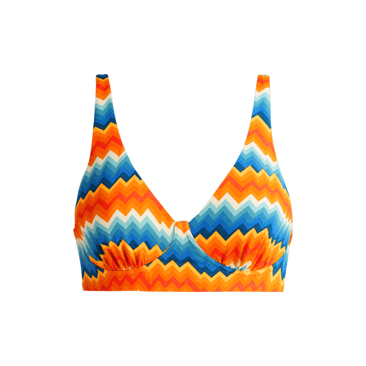 UltraModal™ FeelFree Longline Bralette | Groovy Chevron