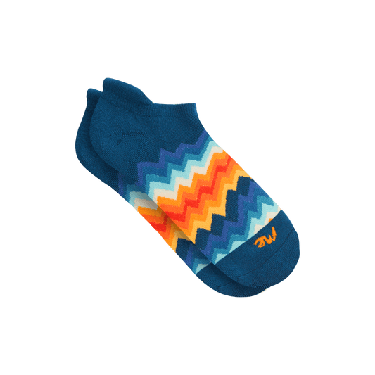 Ankle Sock | Groovy Chevron