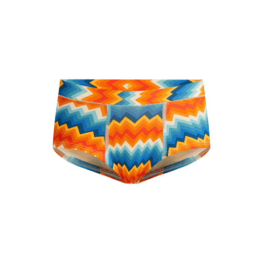 FeelFree Cheeky Brief | Groovy Chevron