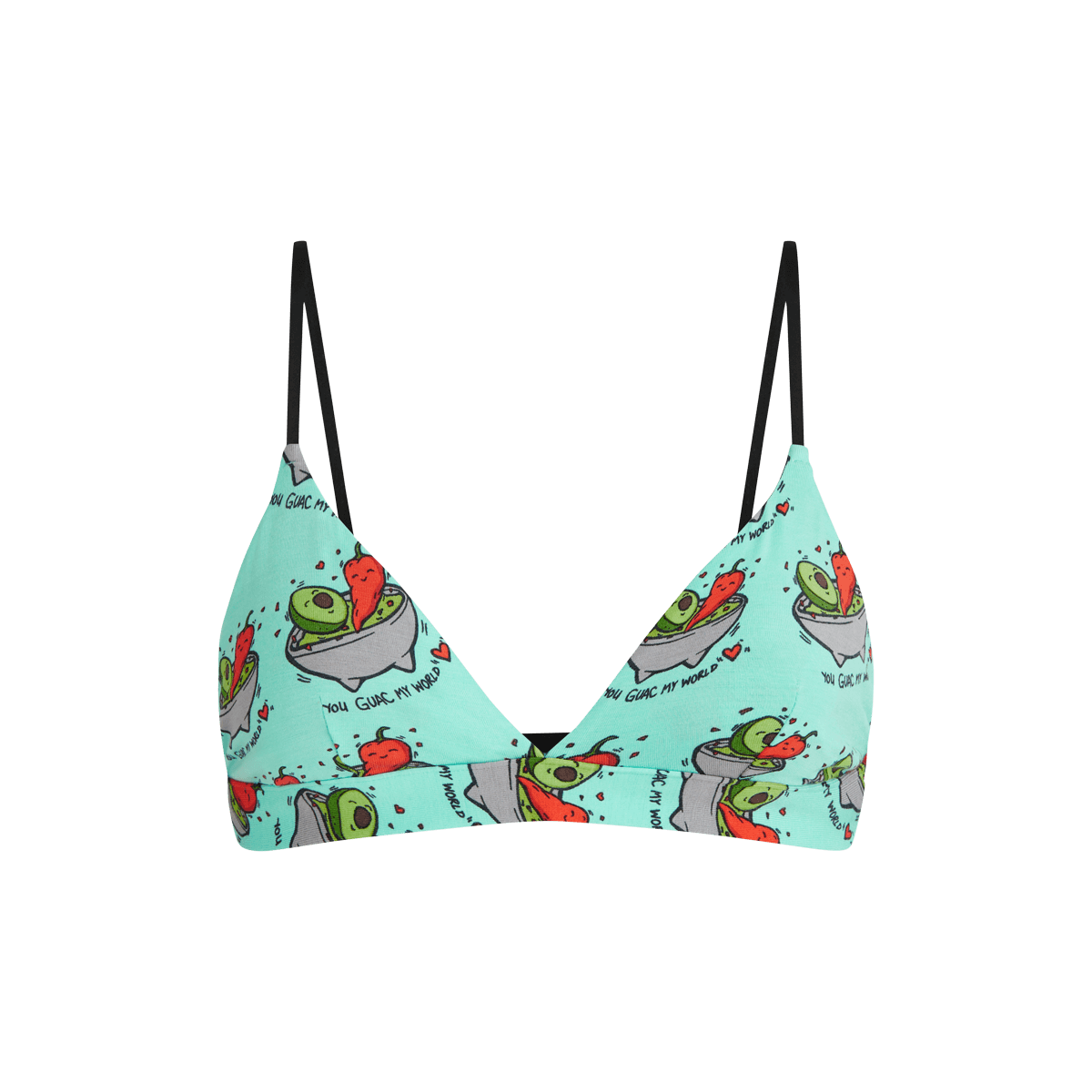 FeelFree Triangle Bralette | Guac My World