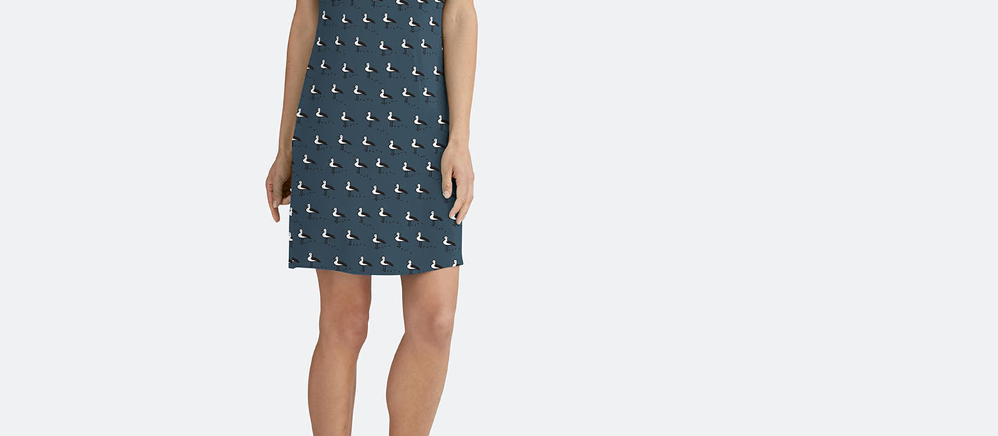 UltraModal™ Tank Dress | Beach Birds