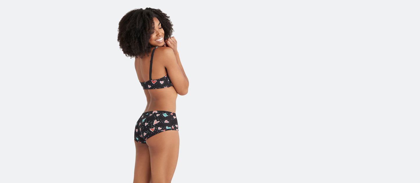UltraModal™ FeelFree Longline Bralette | Heart Beats