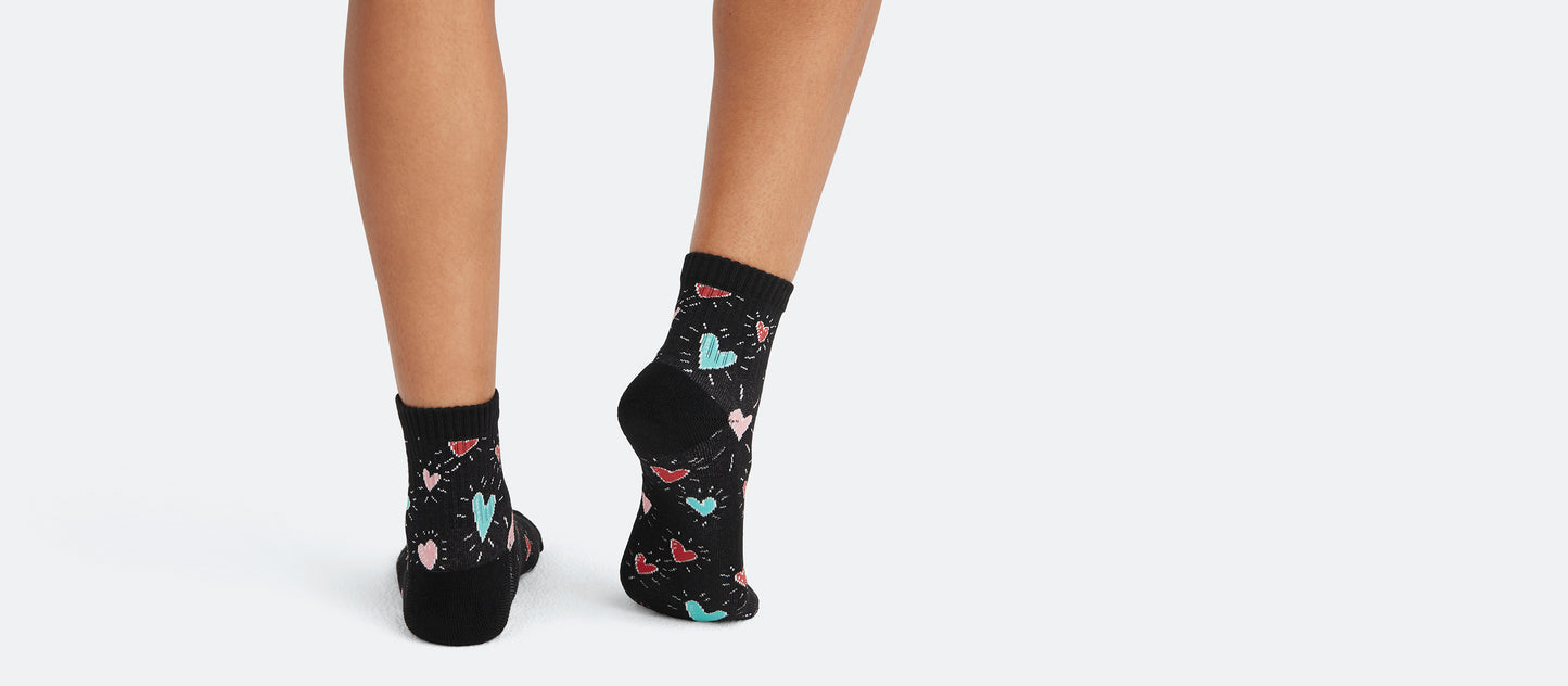 Heritage Quarter Sock | Heart Beats