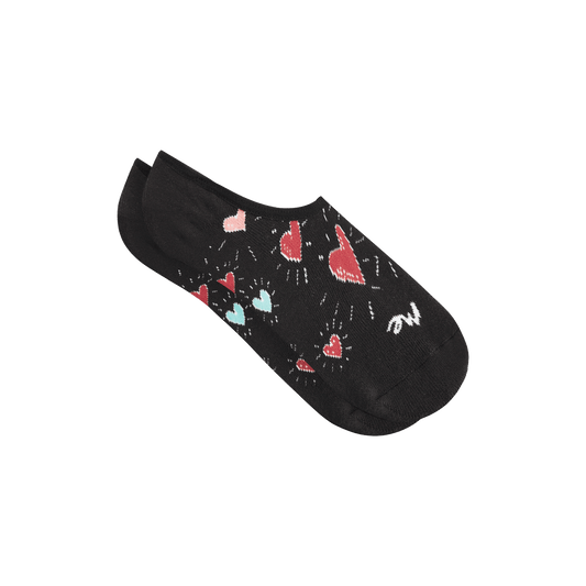 Heritage No Show Sock | Heart Beats