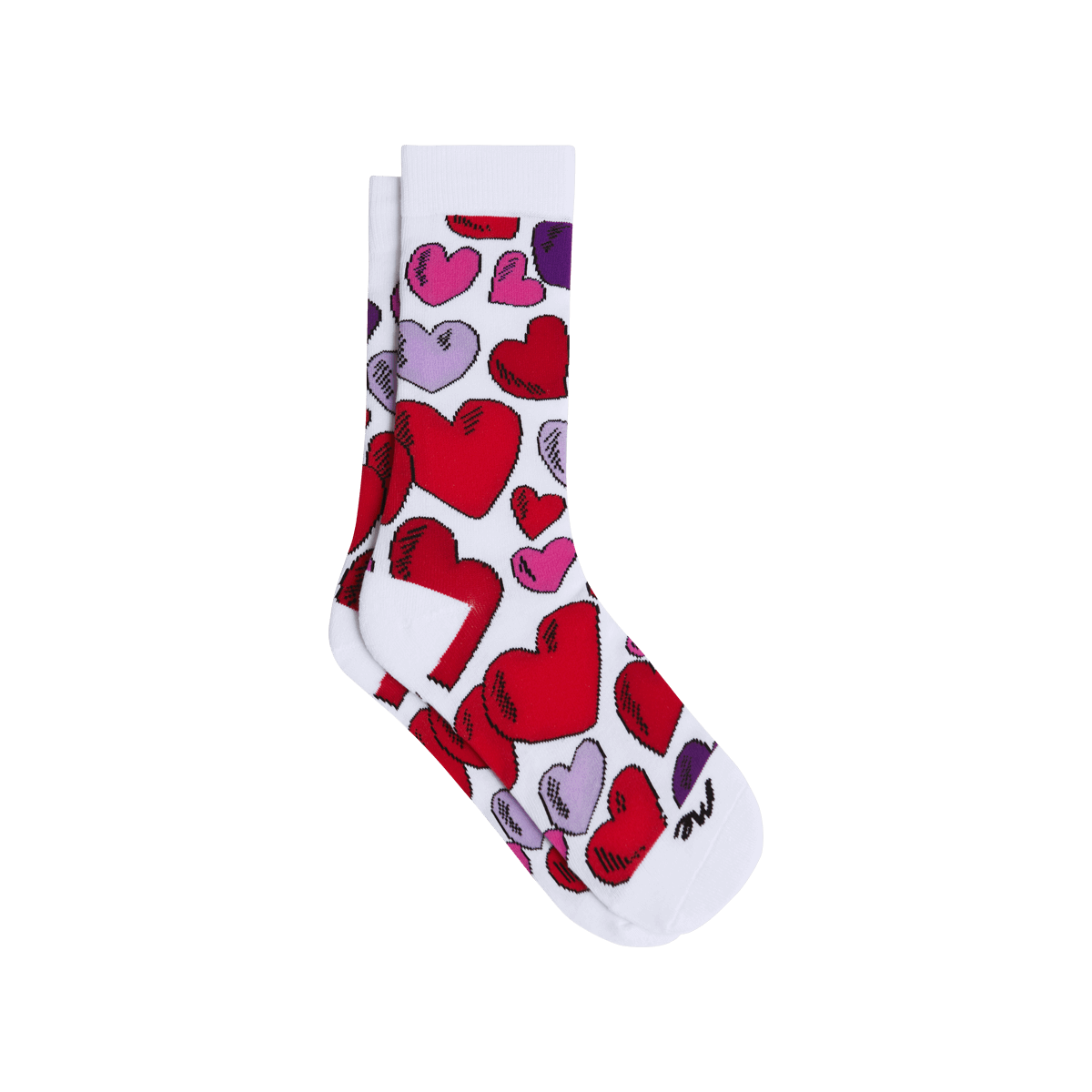 Crew Sock | Heart to Heart