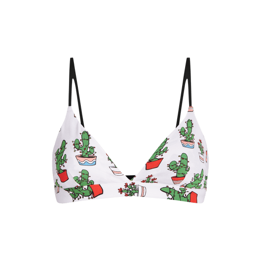 UltraModal™ FeelFree Triangle Bralette | Holiday Cactus