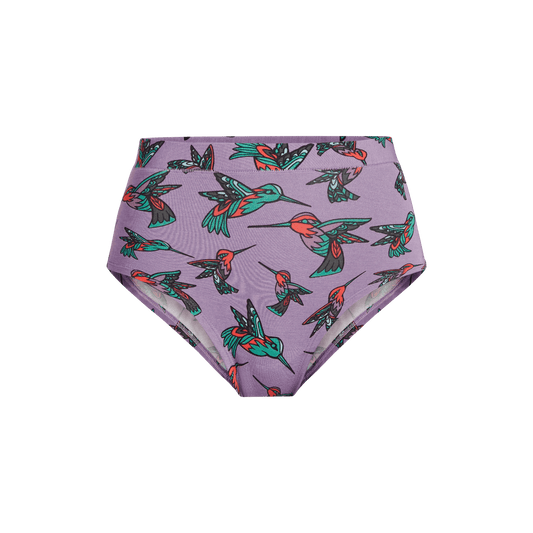 FeelFree High-Waisted Cheeky | Hummingbirds