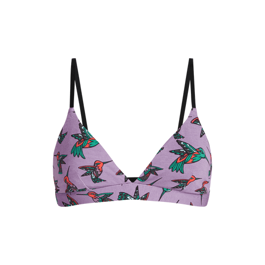 FeelFree Triangle Bralette | Hummingbirds