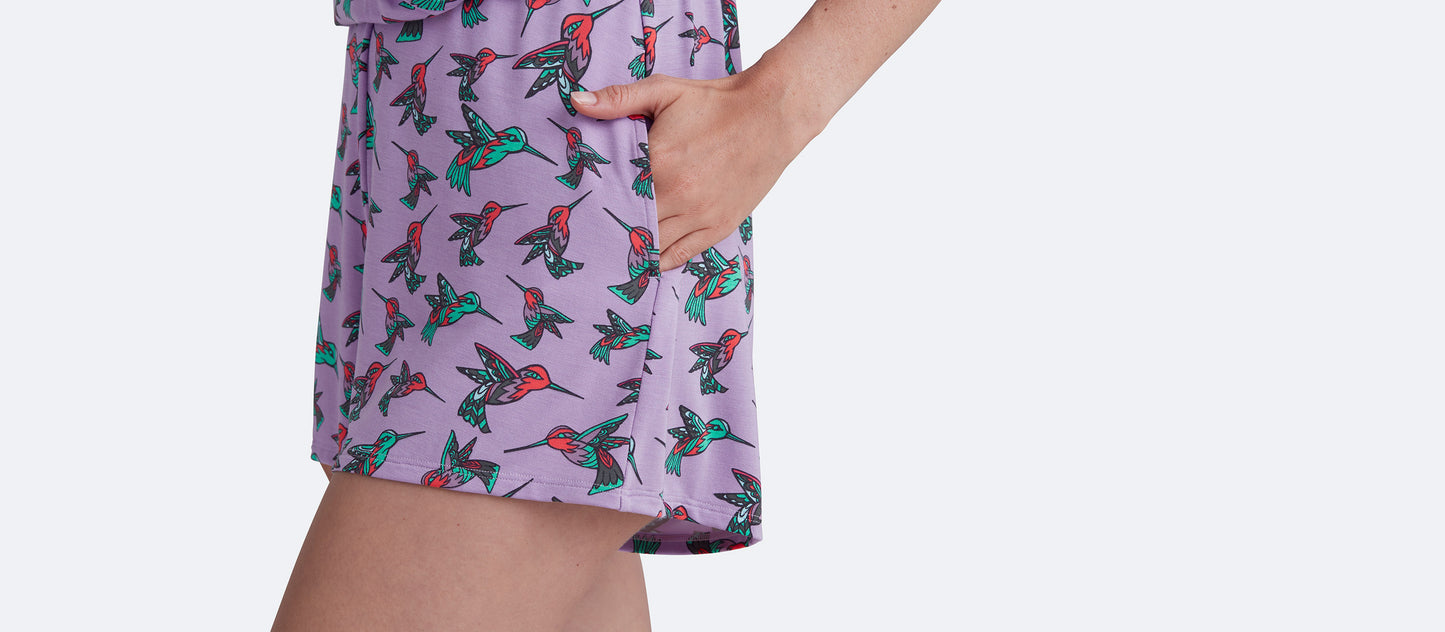 Women's Romper | Hummingbirds