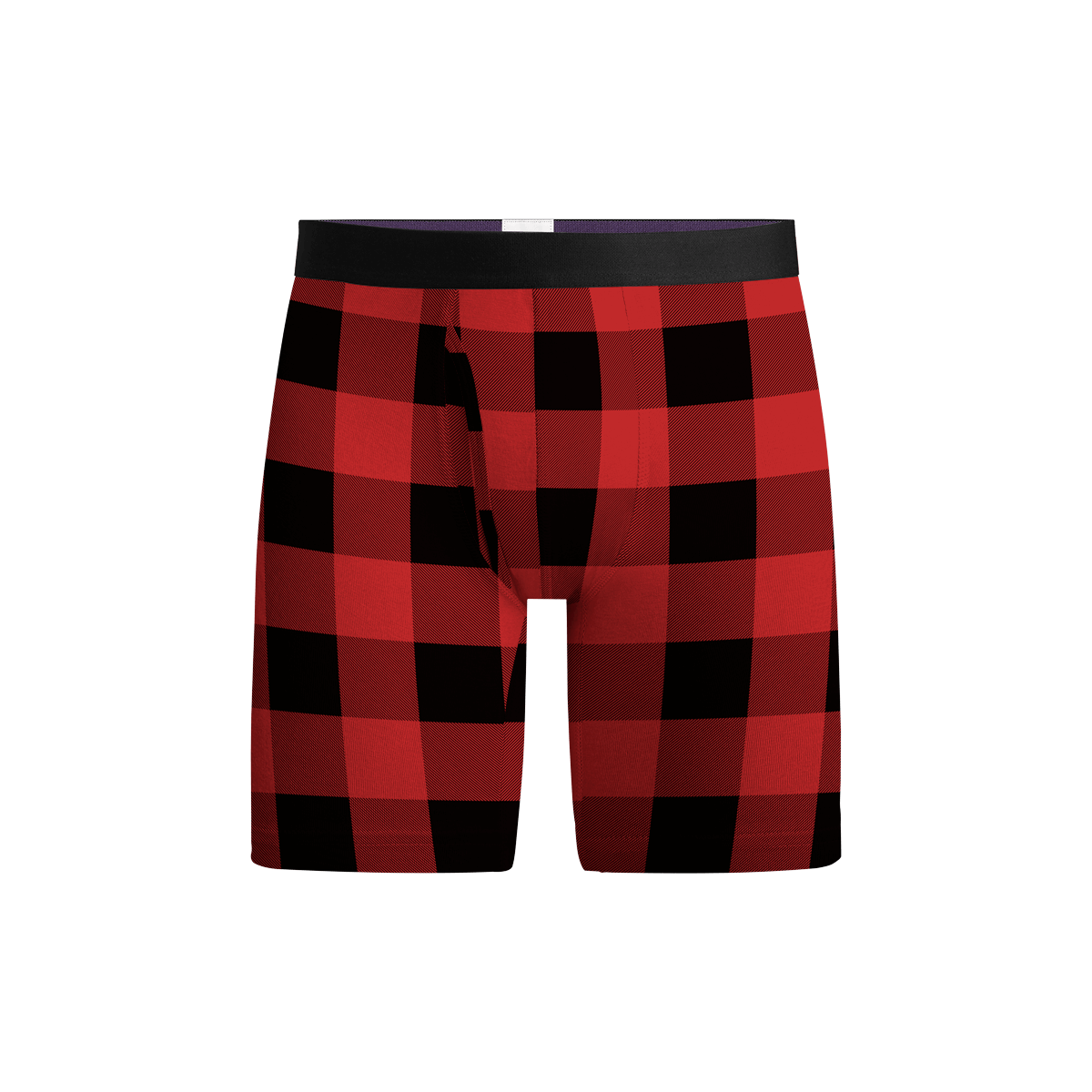 UltraModal™ Core Long Boxer Brief w/ Fly | Buffalo Check