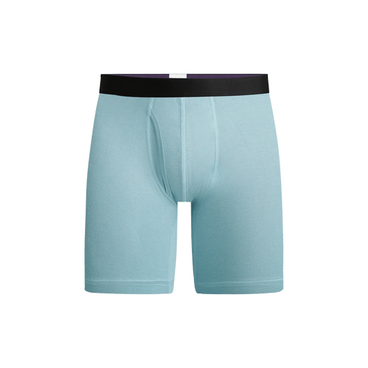 UltraModal™ Core Long Boxer Brief w/ Fly | Ice Blue