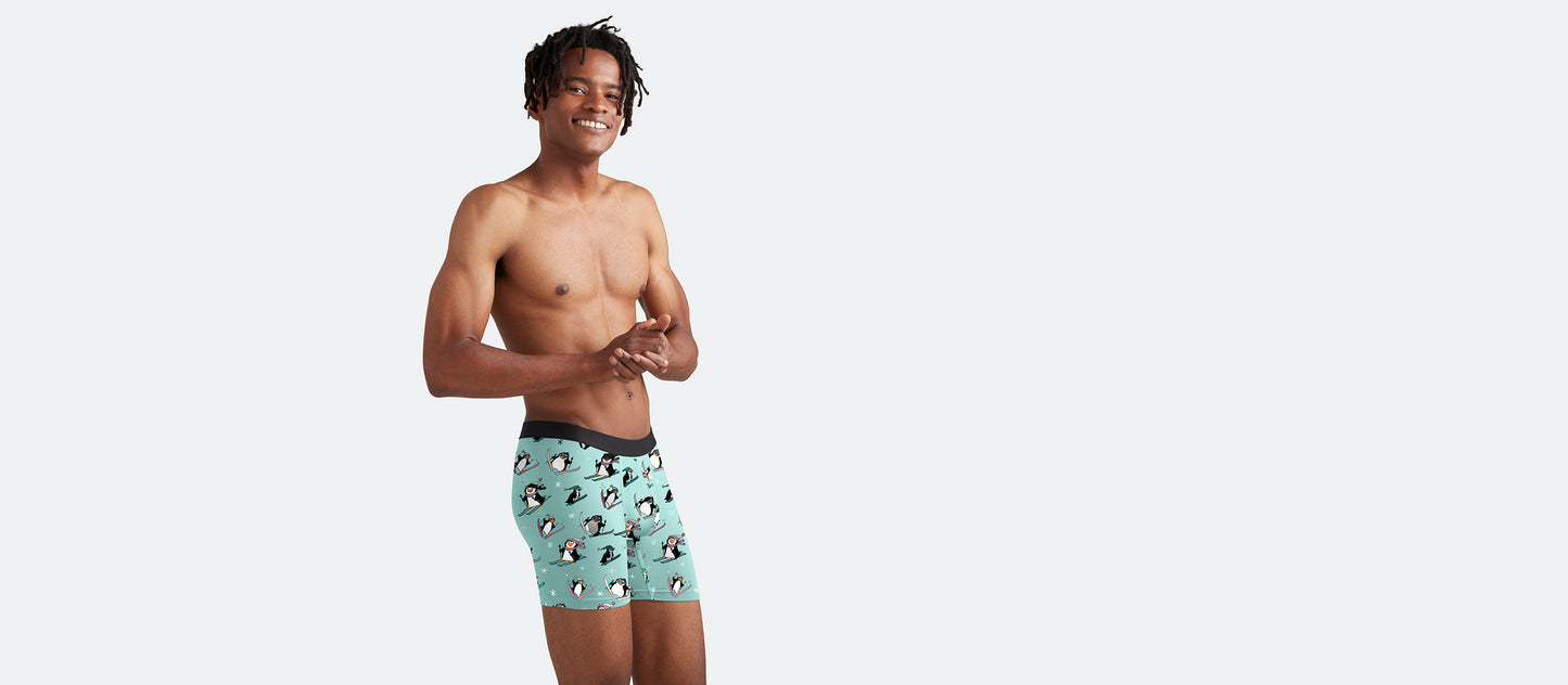 Boxer Brief | Penguins on Skis