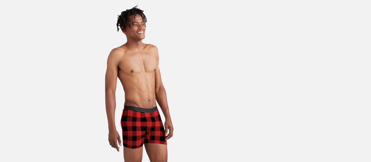 Boxer Brief w/ Fly | Buffalo Check