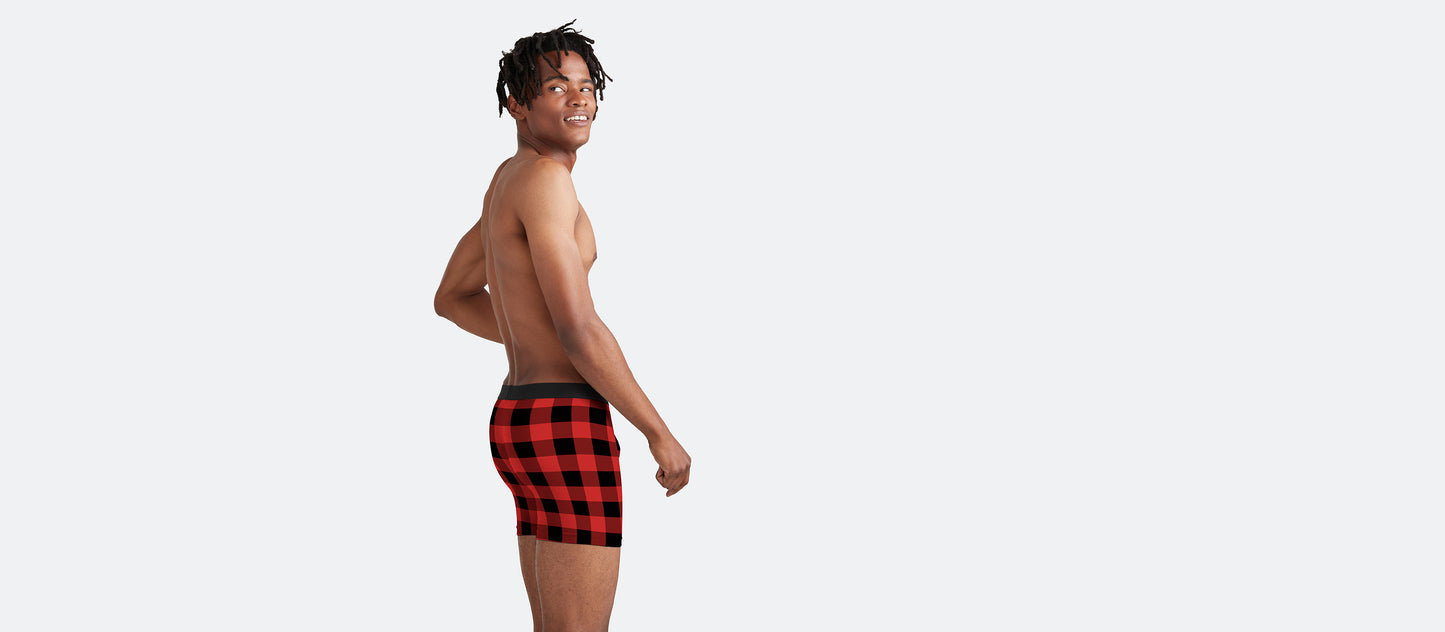 Boxer Brief w/ Fly | Buffalo Check