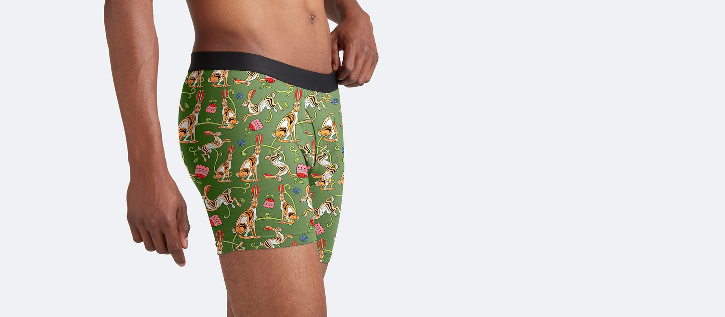 Boxer Brief w/ Fly | Love, Flowers, & Hares