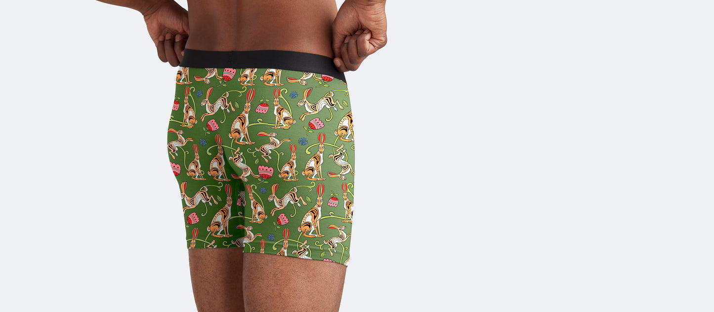 Boxer Brief w/ Fly | Love, Flowers, & Hares