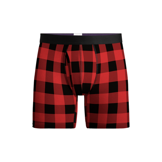 Boxer Brief w/ Fly | Buffalo Check