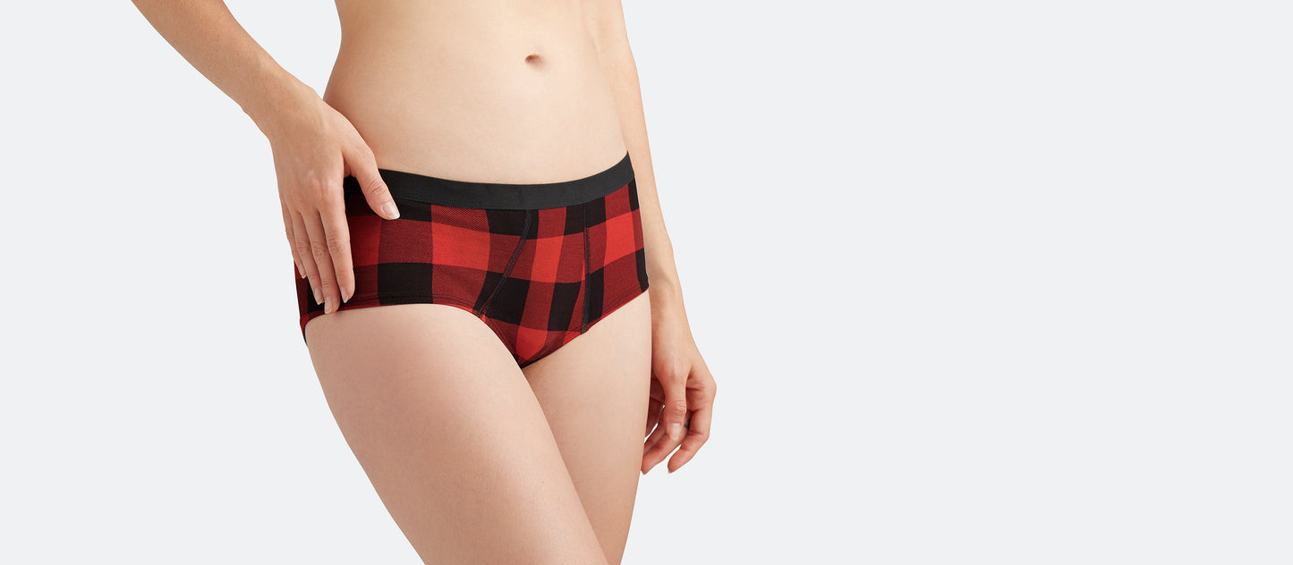 Cheeky Brief | Buffalo Check