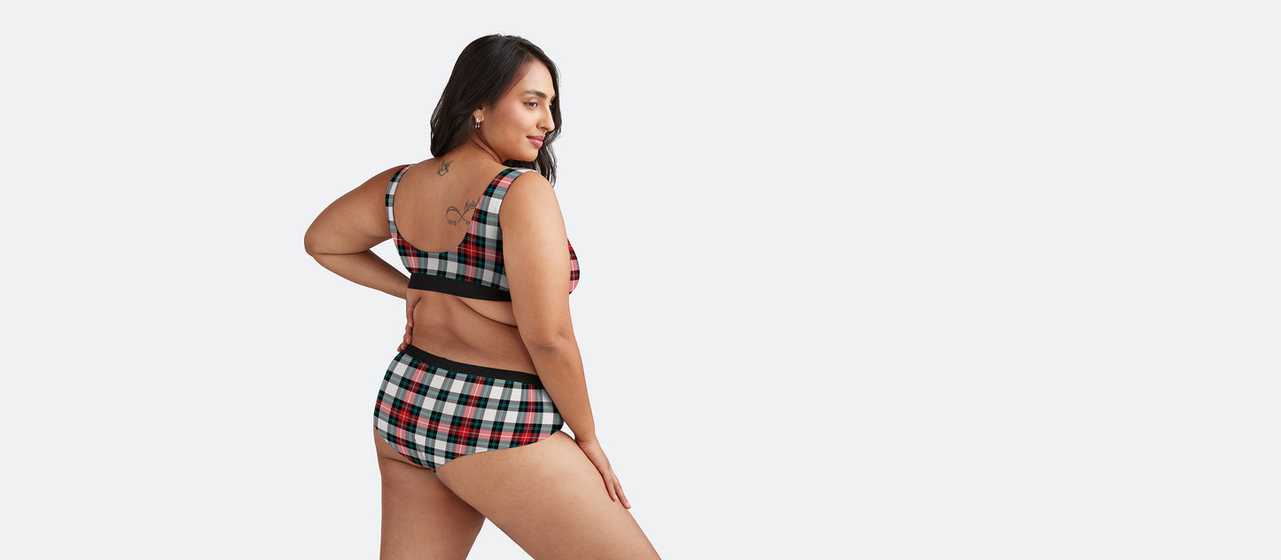 Cheeky Brief | Tartan Plaid