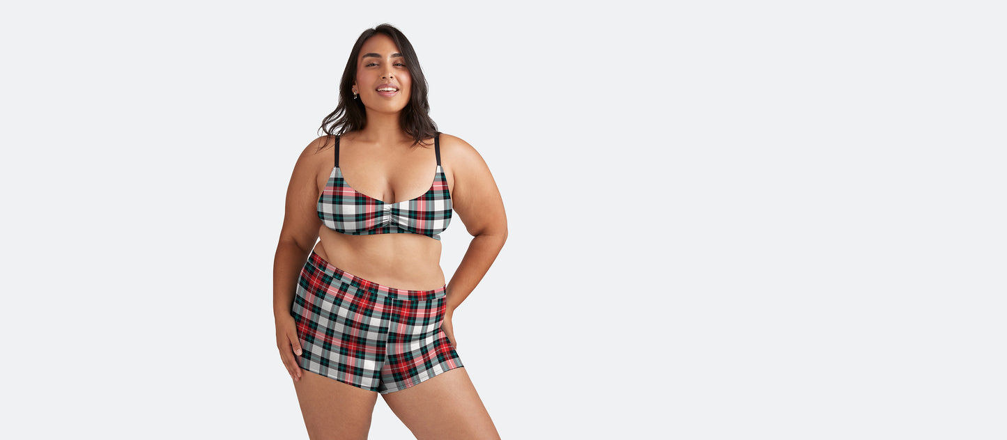 UltraModal™ FeelFree Boyshort | Tartan Plaid