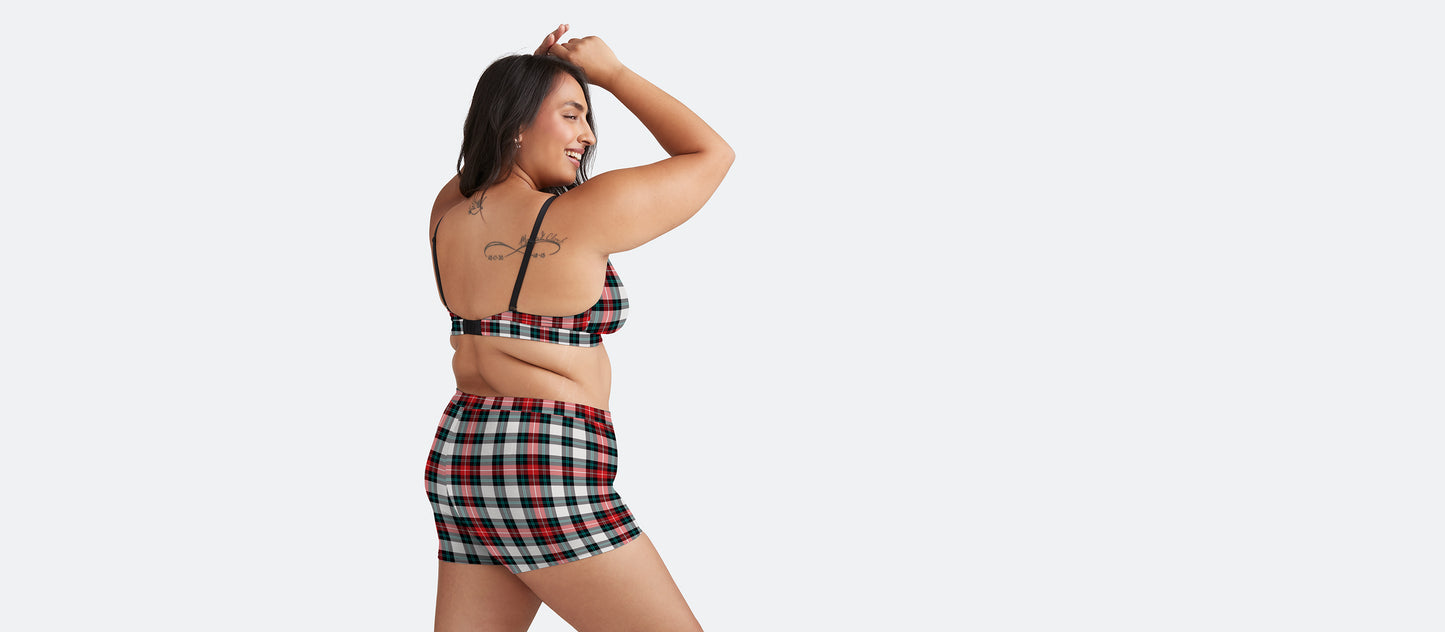 UltraModal™ FeelFree Boyshort | Tartan Plaid