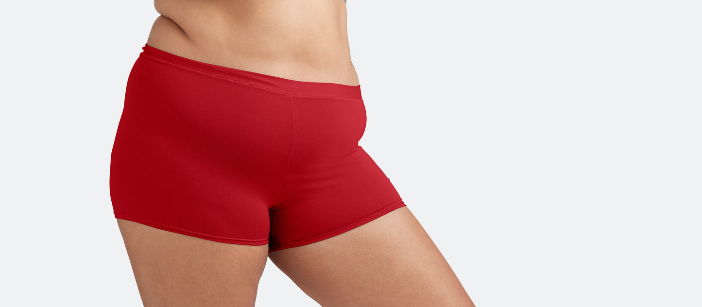 FeelFree Boyshort | Cranberry