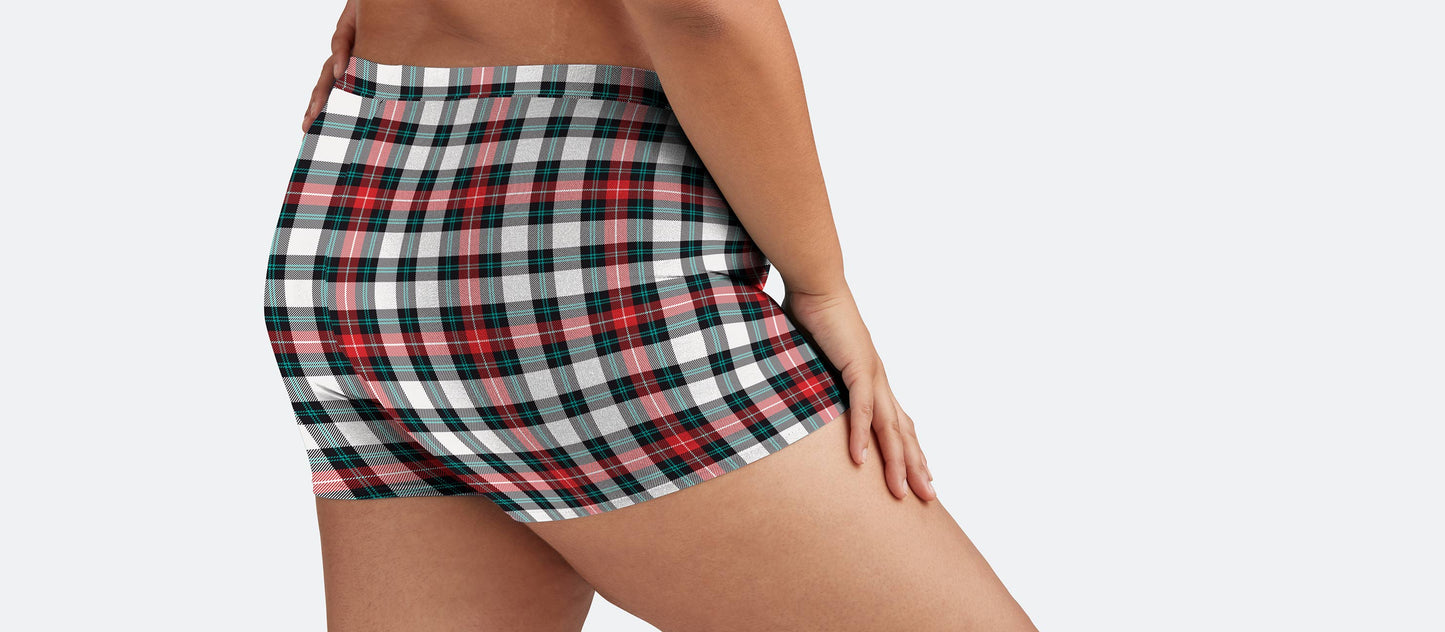 UltraModal™ FeelFree Boyshort | Tartan Plaid