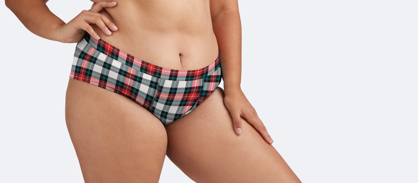 FeelFree Cheeky Brief | Tartan Plaid