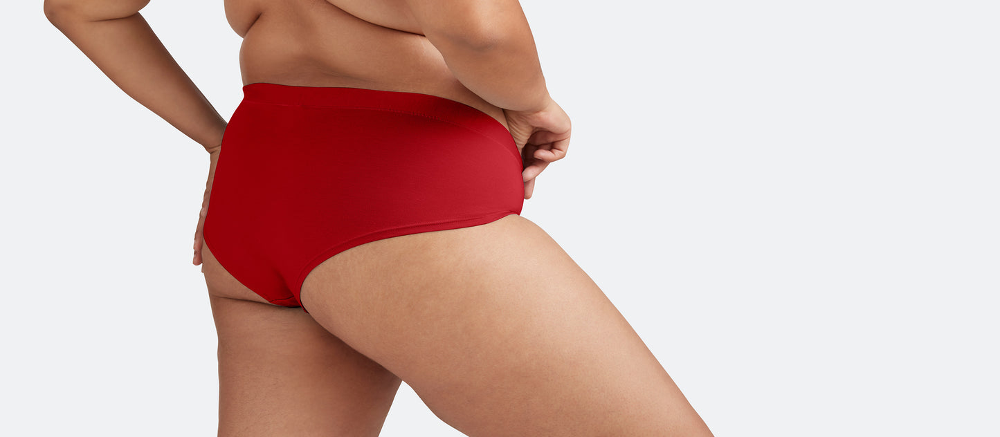 FeelFree Cheeky Brief | Cranberry