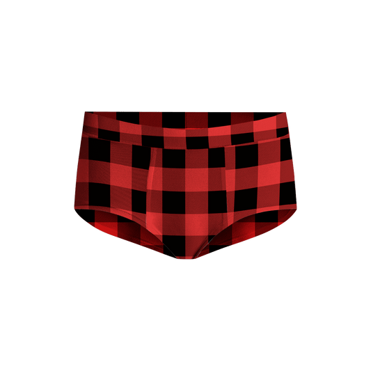 FeelFree Cheeky Brief | Buffalo Check