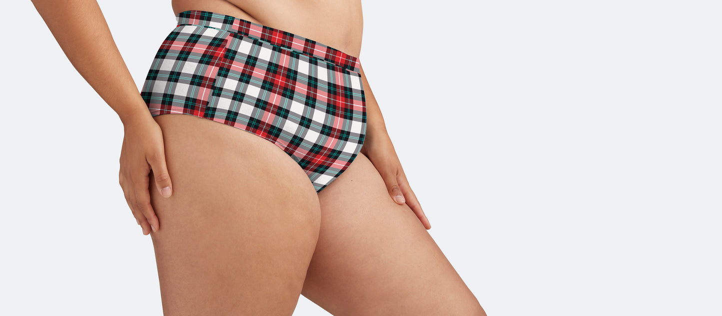 UltraModal™ FeelFree High-Waisted Cheeky | Tartan Plaid