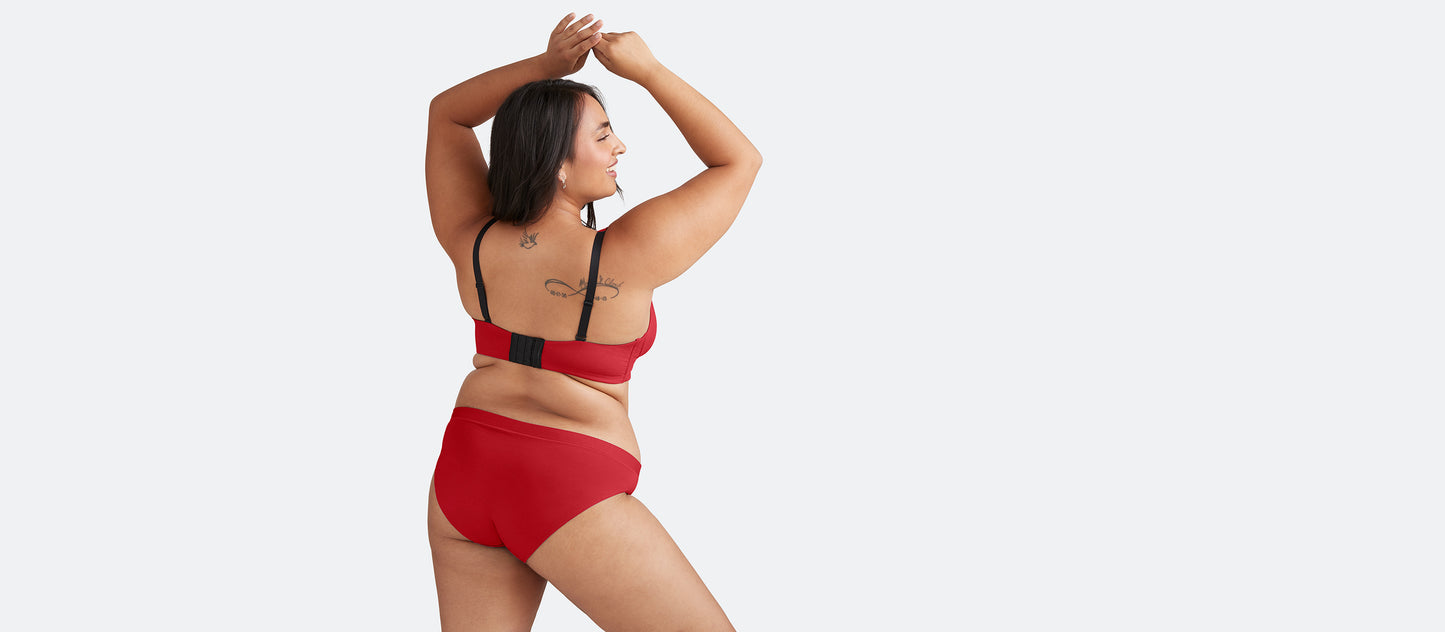 UltraModal™ FeelFree Longline Bralette | Cranberry